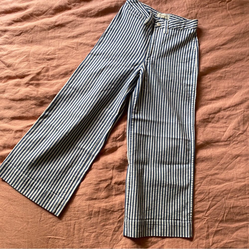 Madewell Hickory Stripe Denim